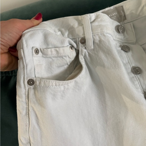 Everlane 90s Cheeky Jean Bone White - Button Fly, Cropped - Picture 11 of 13